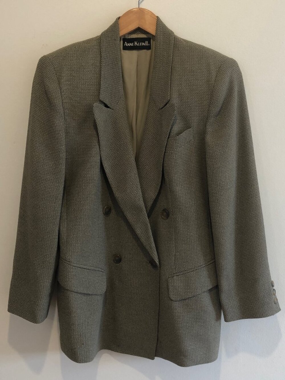 Anne Klein ll Ebony and Ivory Blazer